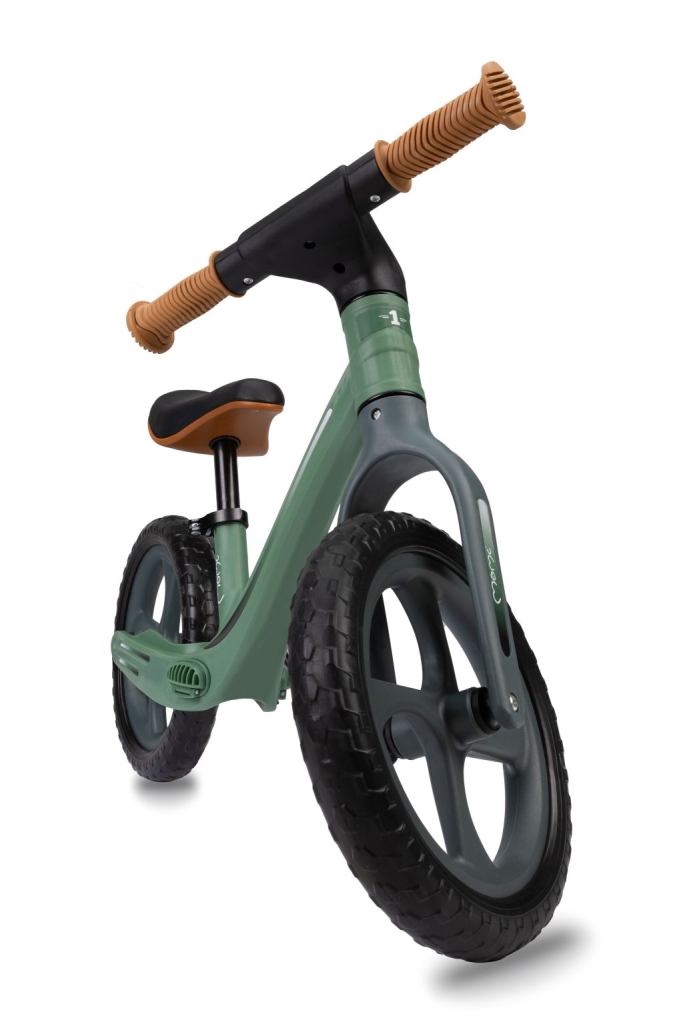 MOMI MIZO BALANS BICIKL ,GREEN+MOMI MIMI KACIGA BLACK