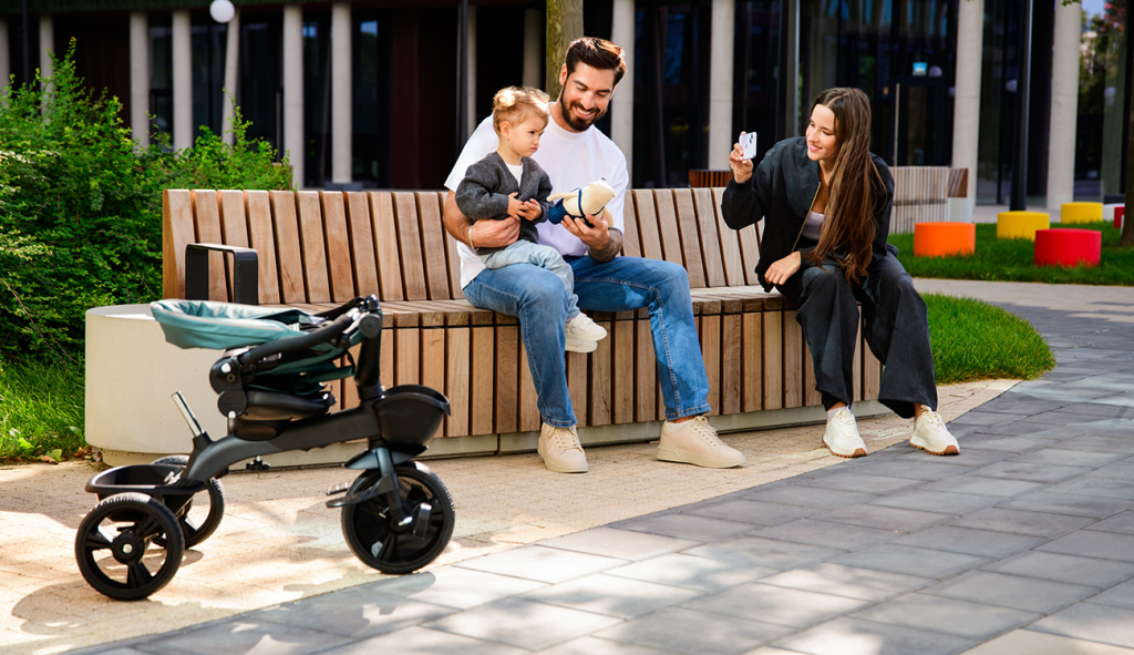 LIONELO KORI TRICIKL GREY STONE