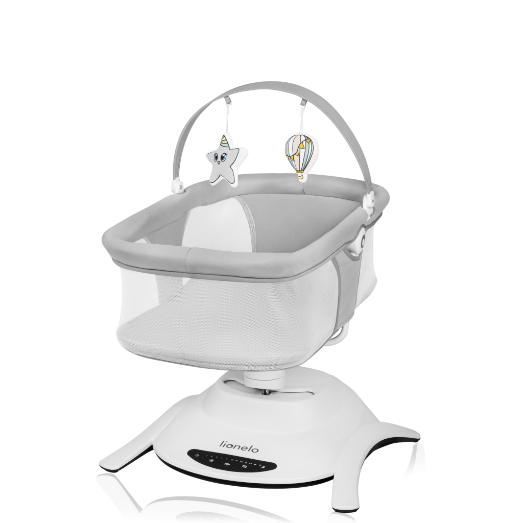 LIONELO BELLA SET LEŽALJKA+LJULJAČKA,GREY