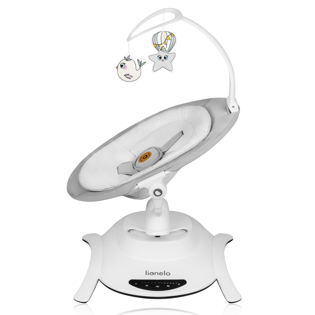 LIONELO BELLA SET LEŽALJKA+LJULJAČKA,GREY