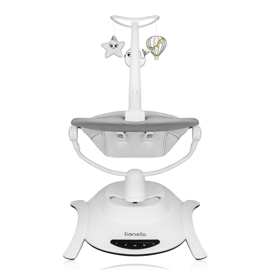 LIONELO BELLA SET LEŽALJKA+LJULJAČKA,GREY