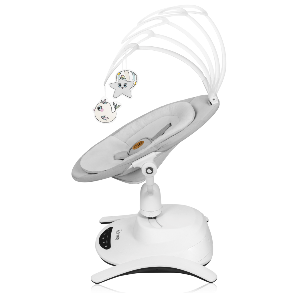 LIONELO BELLA SET LEŽALJKA+LJULJAČKA,GREY