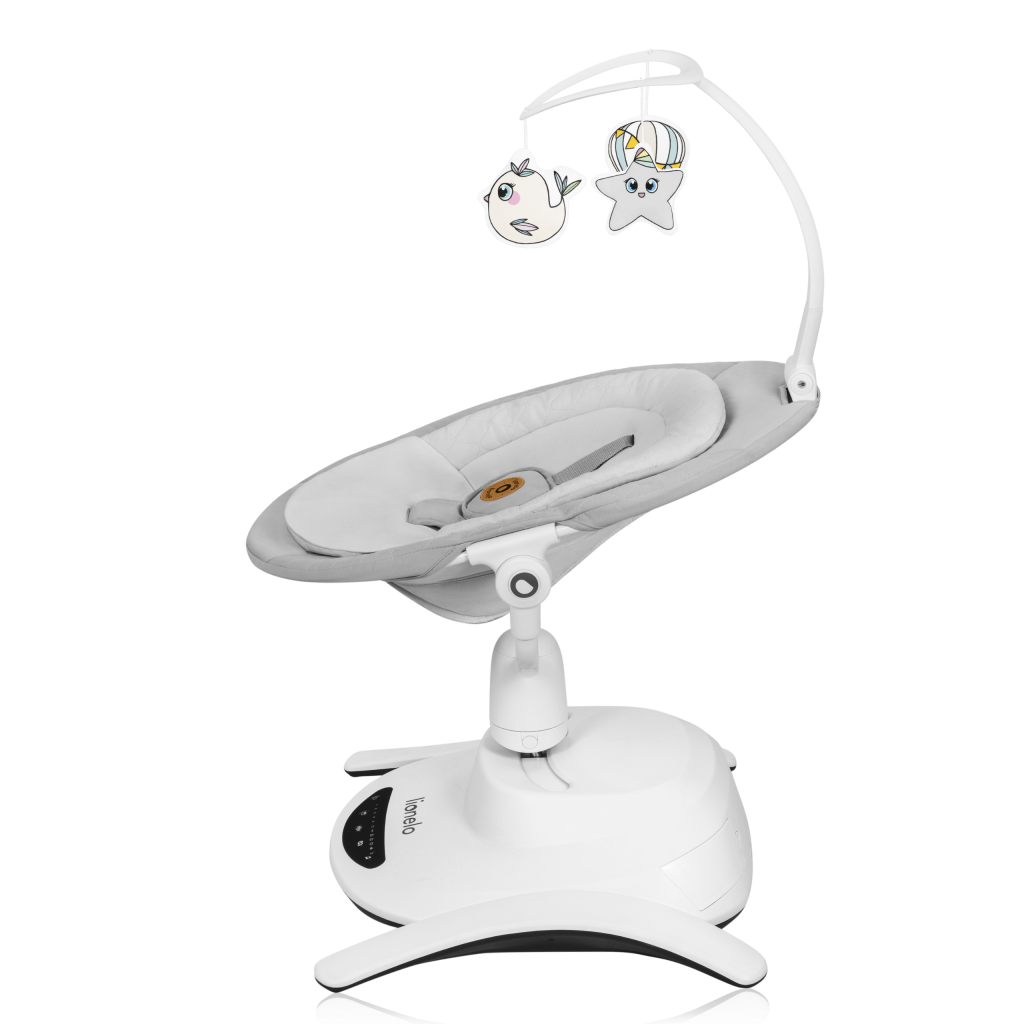 LIONELO BELLA SET LEŽALJKA+LJULJAČKA,GREY