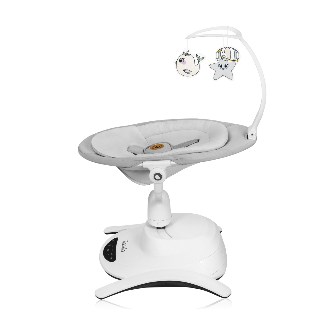 LIONELO BELLA SET LEŽALJKA+LJULJAČKA,GREY