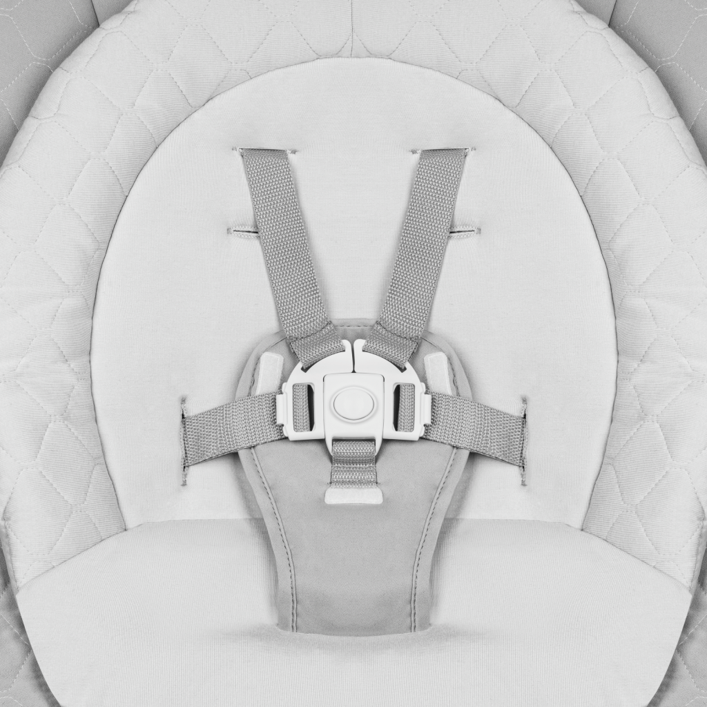 LIONELO BELLA SET LEŽALJKA+LJULJAČKA,GREY