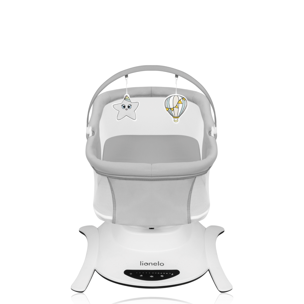 LIONELO BELLA SET LEŽALJKA+LJULJAČKA,GREY