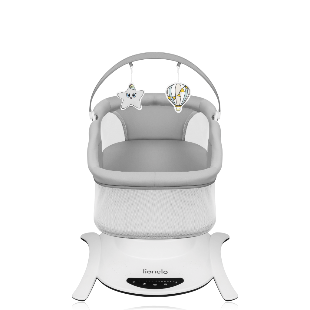 LIONELO BELLA SET LEŽALJKA+LJULJAČKA,GREY