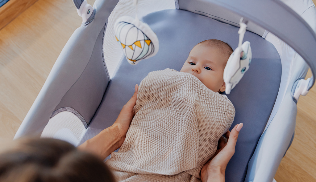 LIONELO BELLA SET LEŽALJKA+LJULJAČKA,GREY