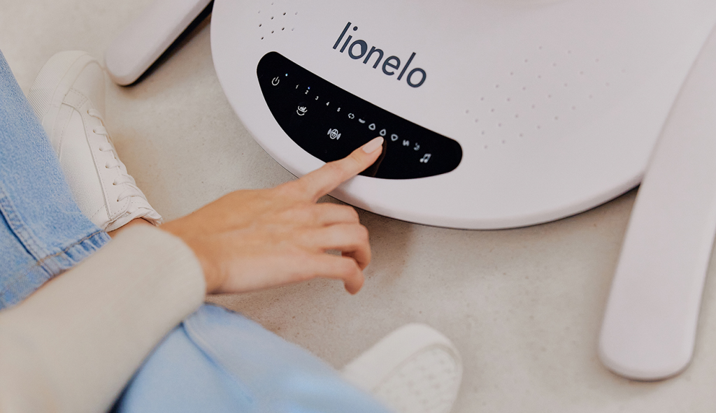 LIONELO BELLA SET LEŽALJKA+LJULJAČKA,GREY