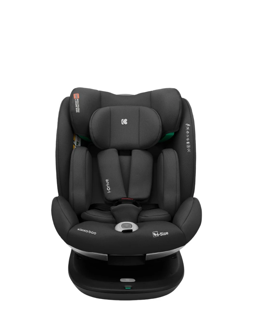 KIKKA BOO AUTOSJEDALICA I-DRIVE I-SIZE,40-150CM ,BLACK