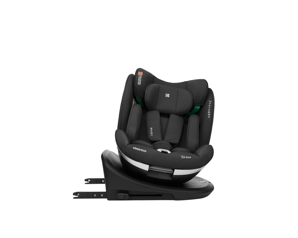 KIKKA BOO AUTOSJEDALICA I-DRIVE I-SIZE,40-150CM ,BLACK