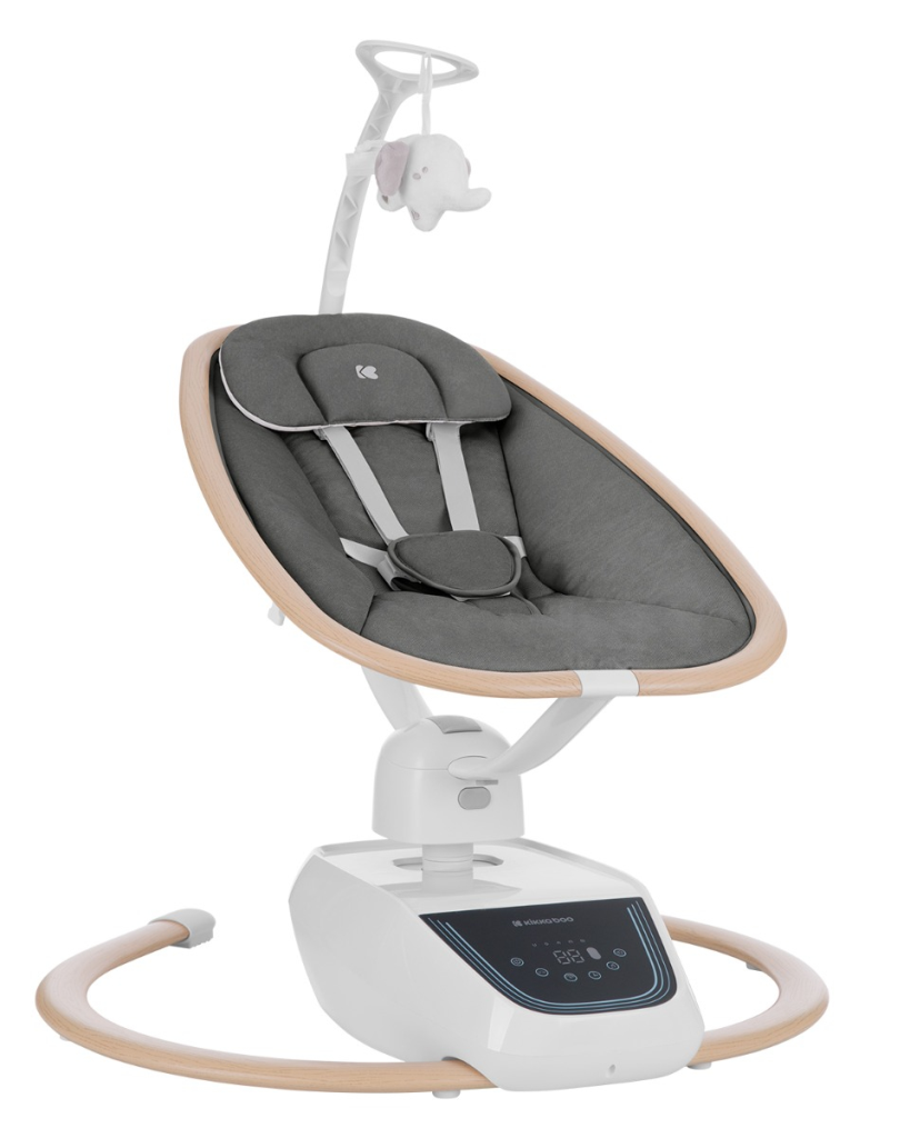 KIKKA BOO BEEMOOVE ELEKTRIČNA LJULJAČKA ,GREY