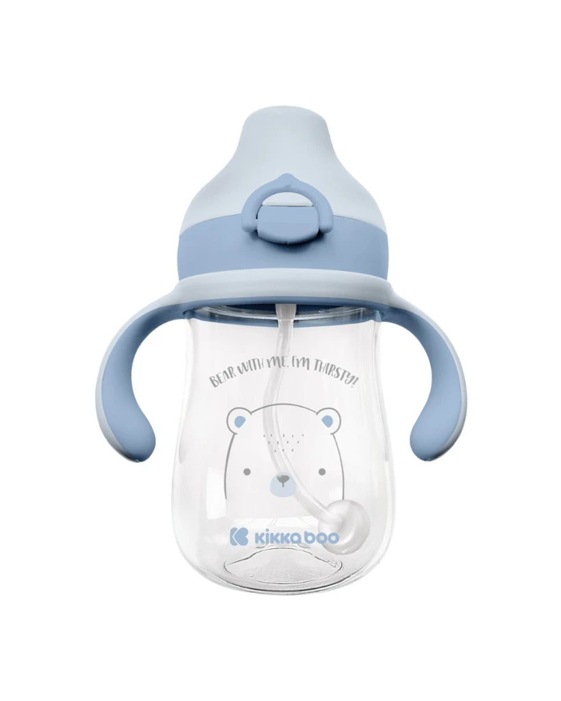 KIKKA BOO BEAR TRITAN BOČICA 300ML,BLUE