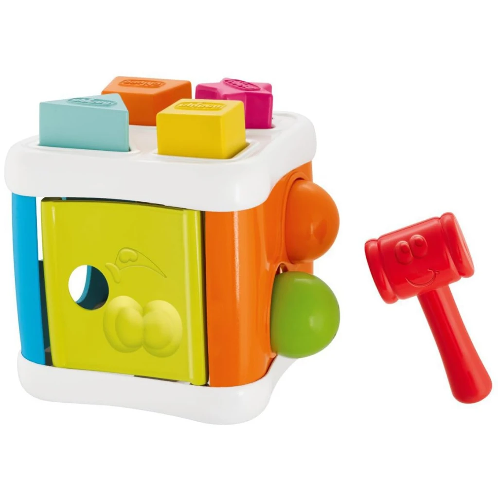 CHICCO KOCKA 2U1 SORT AND BEAT,6M+