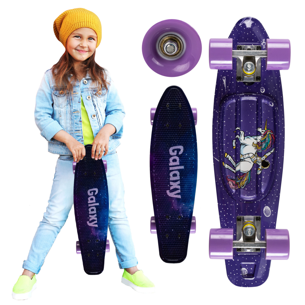 QKIDS GALAXY SKATEBOARD JEDNOROG