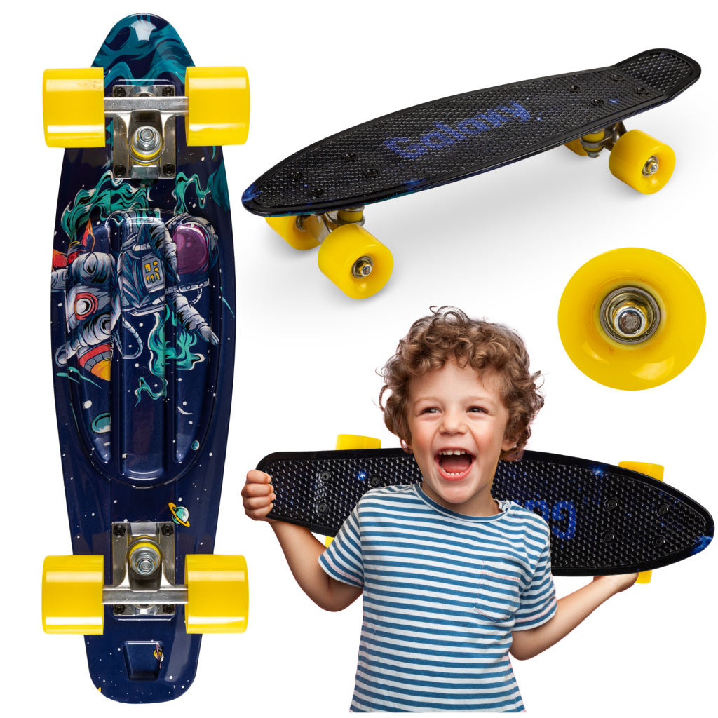 QKIDS GALAXY SKATEBOARD ASTRONAUT