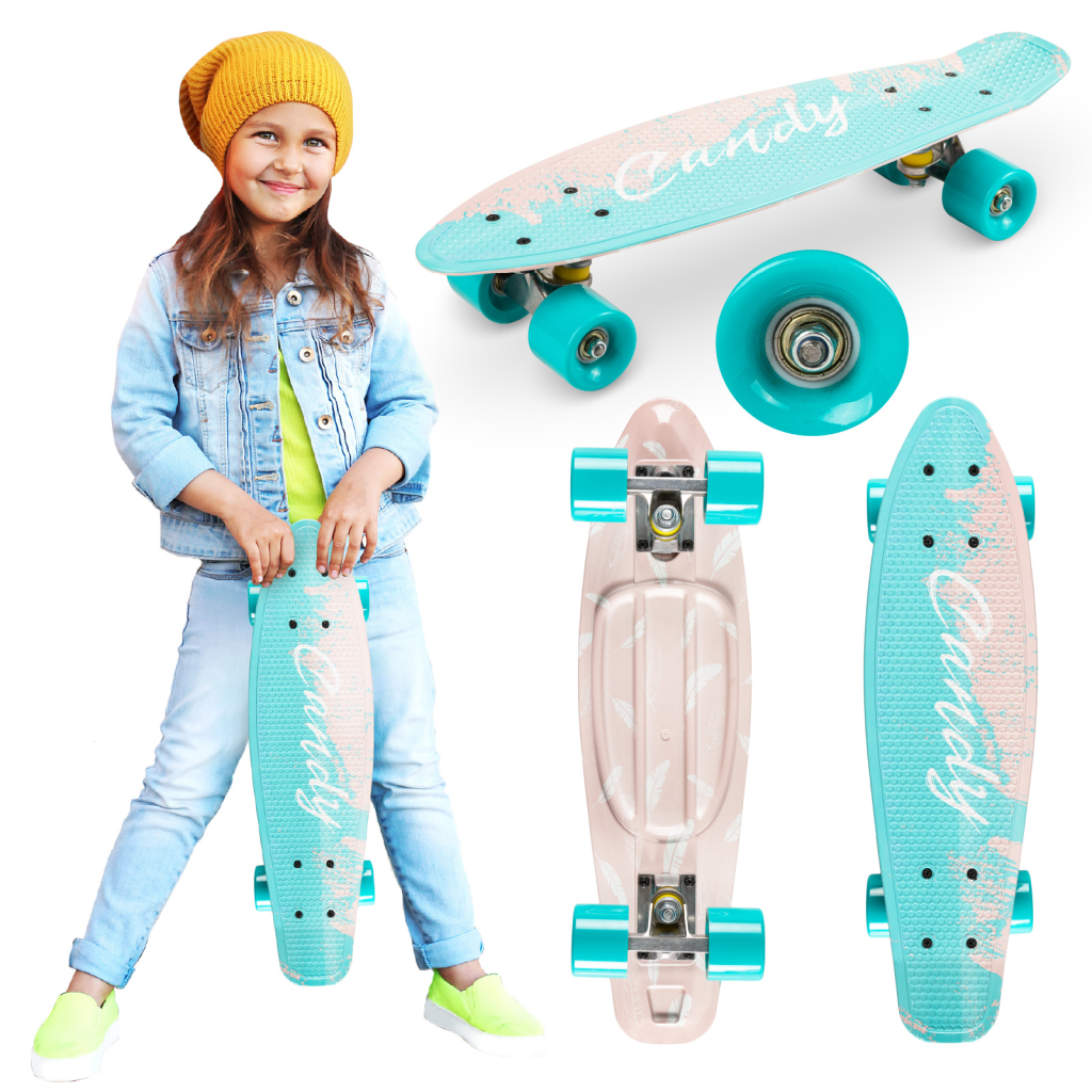 QKIDS GALAXY SKATEBOARD FEATHER