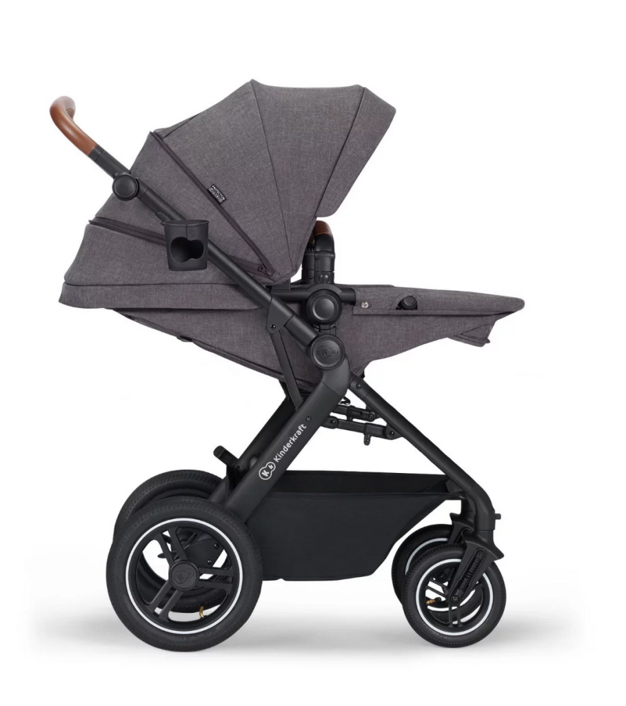 KINDERKRAFT KOLICA 3U1 B-TOUR(MINK) DARK GREY