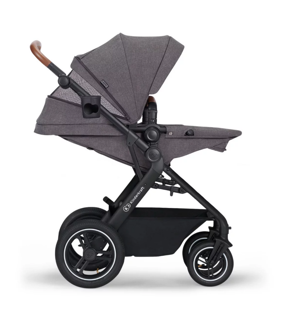 KINDERKRAFT KOLICA 3U1 B-TOUR(MINK) DARK GREY