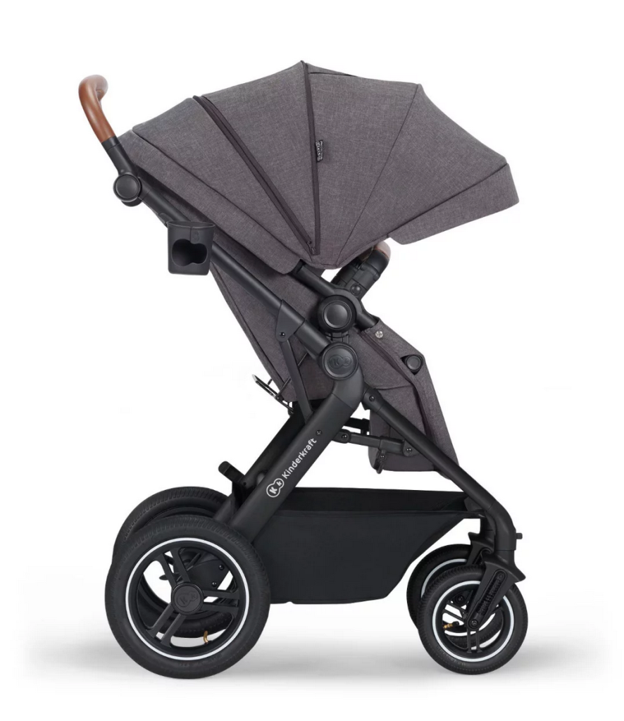 KINDERKRAFT KOLICA 3U1 B-TOUR(MINK) DARK GREY