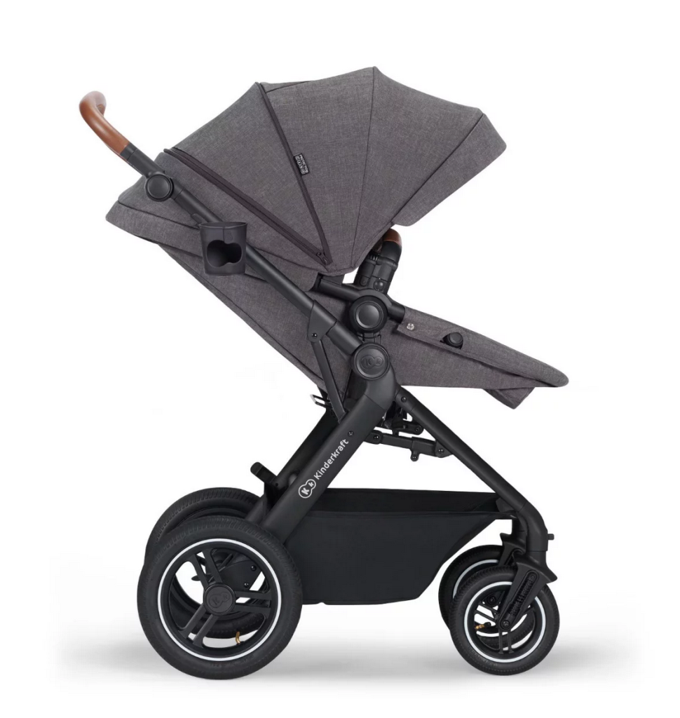 KINDERKRAFT KOLICA 3U1 B-TOUR(MINK) DARK GREY