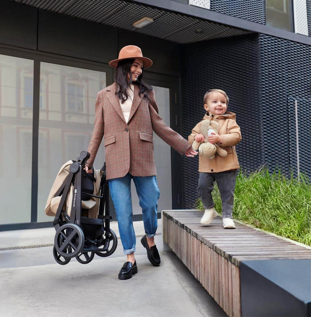 KINDERKRAFT KOLICA 3U1 NEWLY MINK PRO CLASSIC BLACK