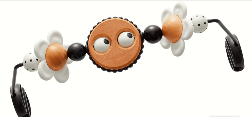 BABYBJORN IGRAČKA ZA LEŽALJKU,GOOGLY EYES BLACK&WHITE