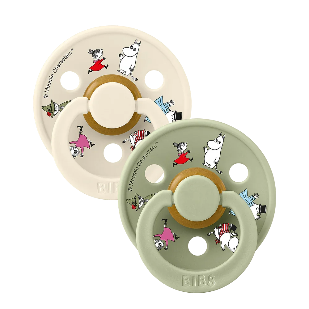 BIBS X MOOMIN FRIENDS DUDE,IVORY MIX,VEL.1