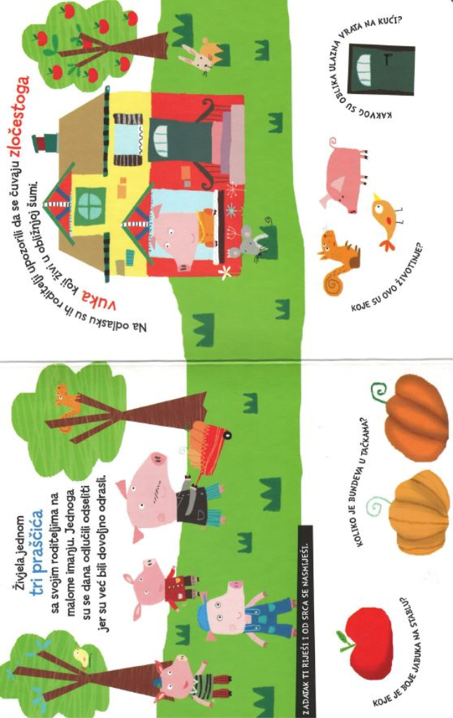 BAJKA I UČENJE- TRI PRAŠČIĆA