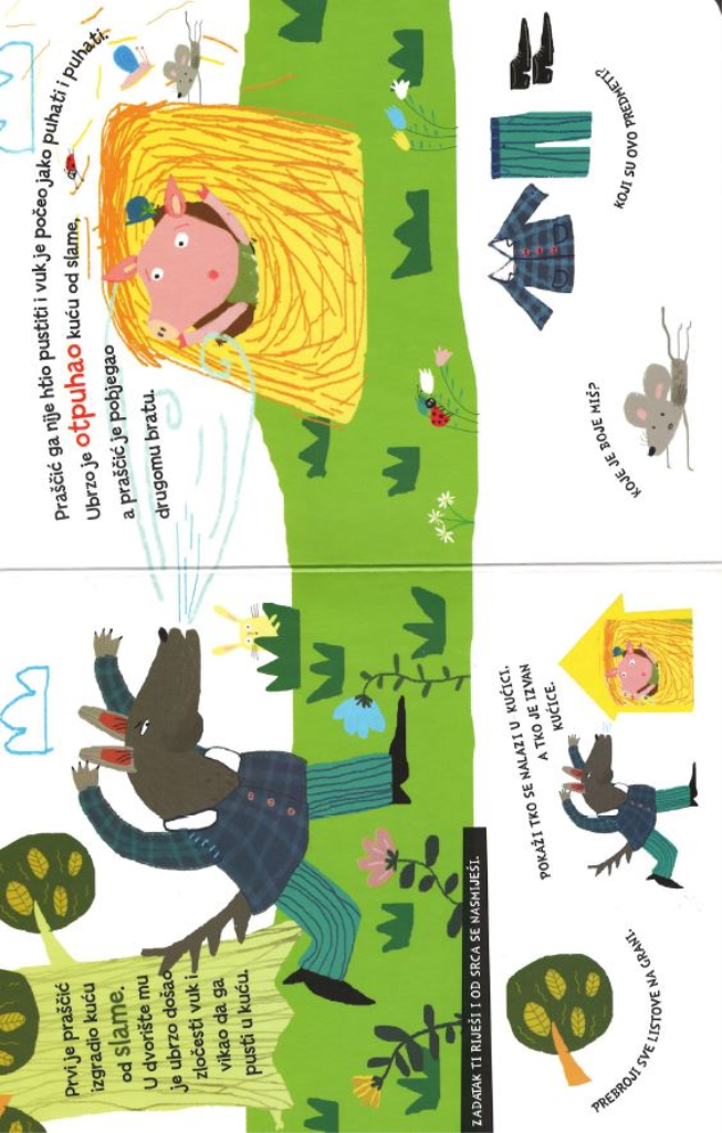 BAJKA I UČENJE- TRI PRAŠČIĆA