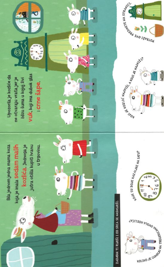 BAJKA I UČENJE-VUK I SEDAM KOZLIĆA