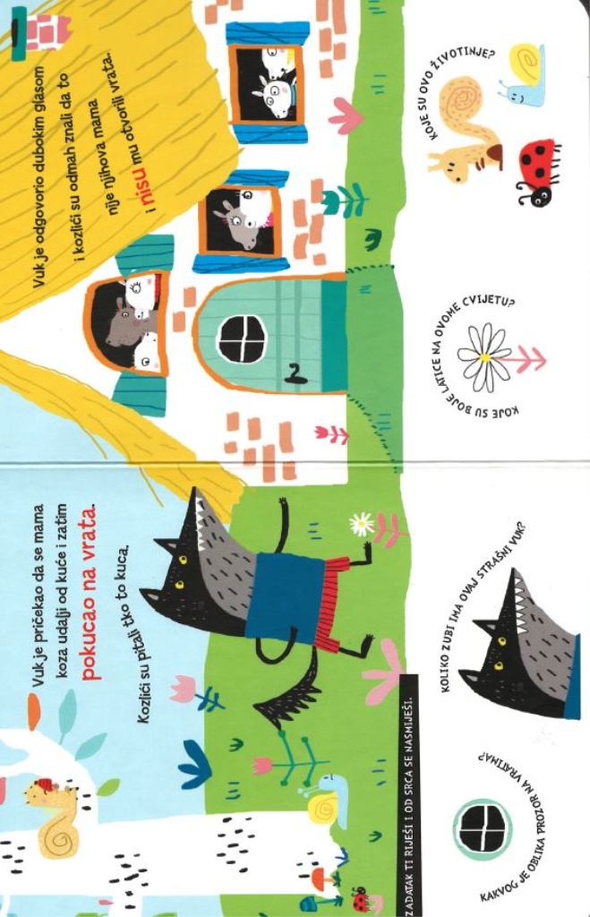 BAJKA I UČENJE-VUK I SEDAM KOZLIĆA