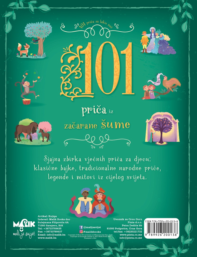 101 PRIČA IZ ZAČARANE ŠUME MB.