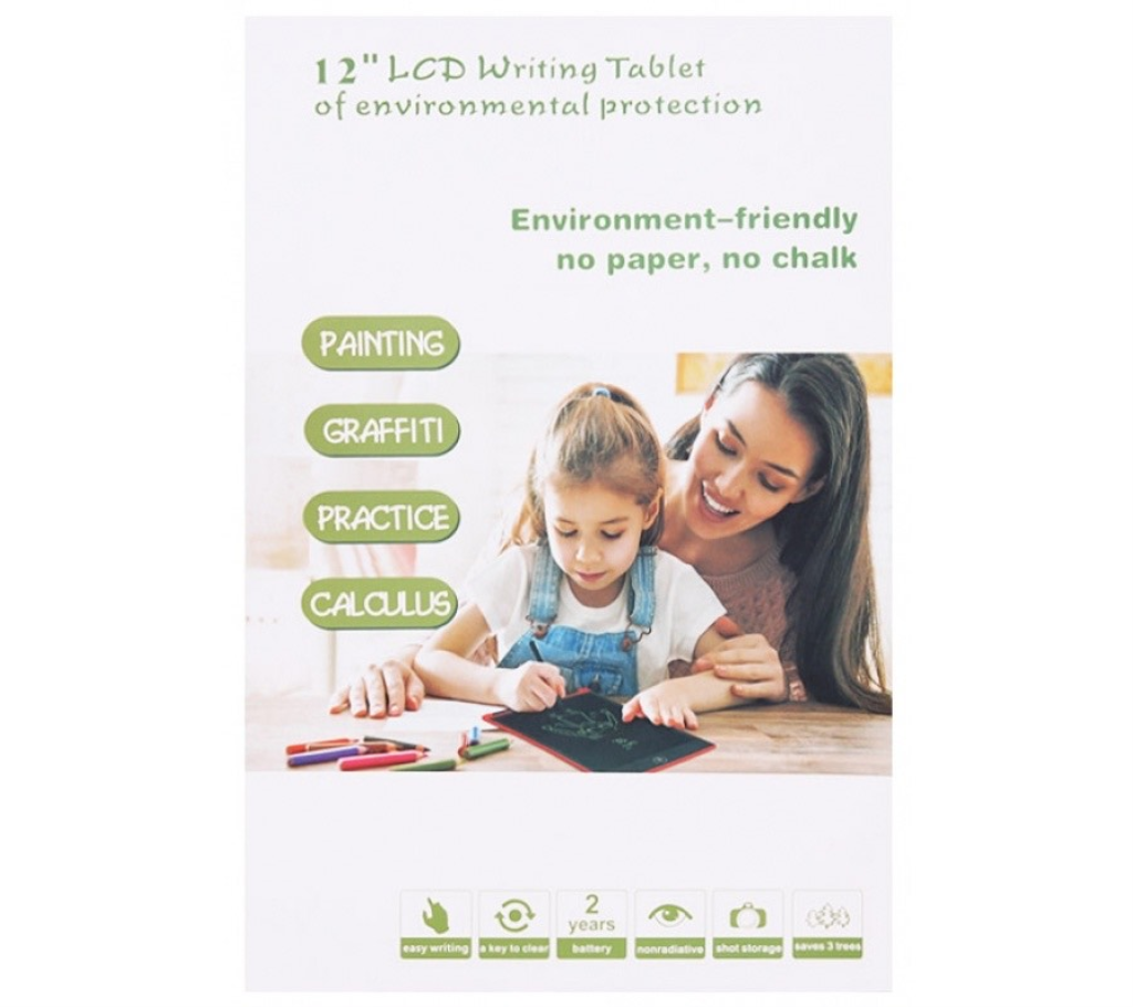 DJEČJA LCD PLOČA ZA PISANJE 12INCH FOR.