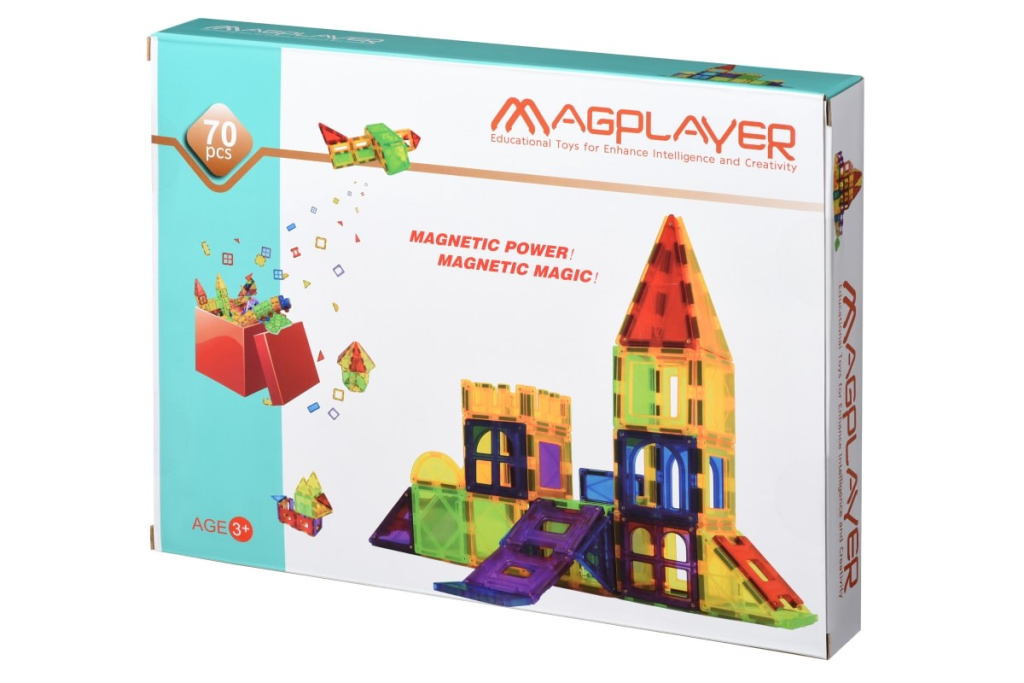 MAGPLAYER MAGNETNE KOCKE 70KOM