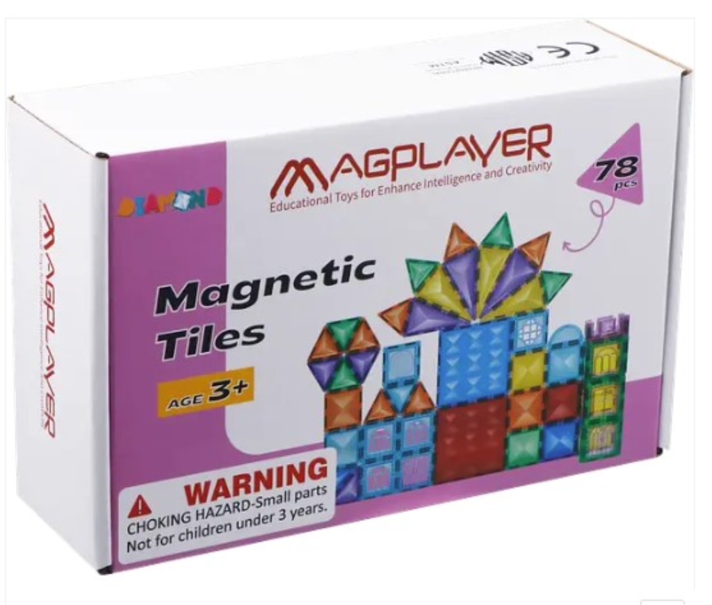 MAGPLAYER MAGNETNE KOCKE 78KOM