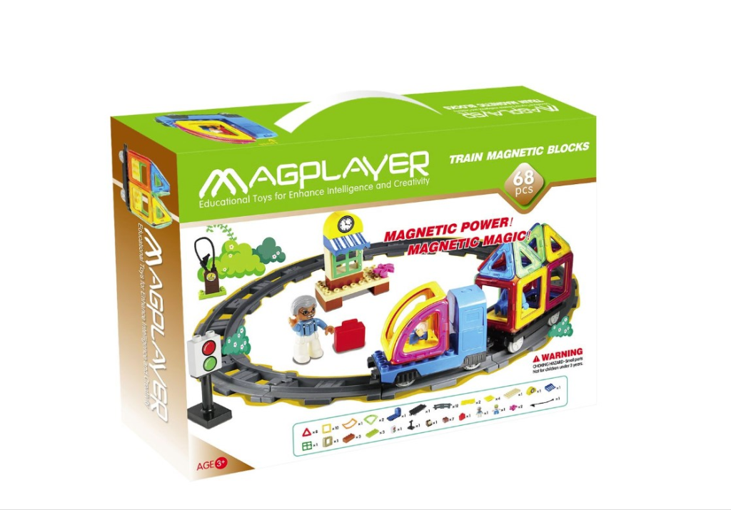 MAGPLAYER MAGNETNE KOCKE 68KOM