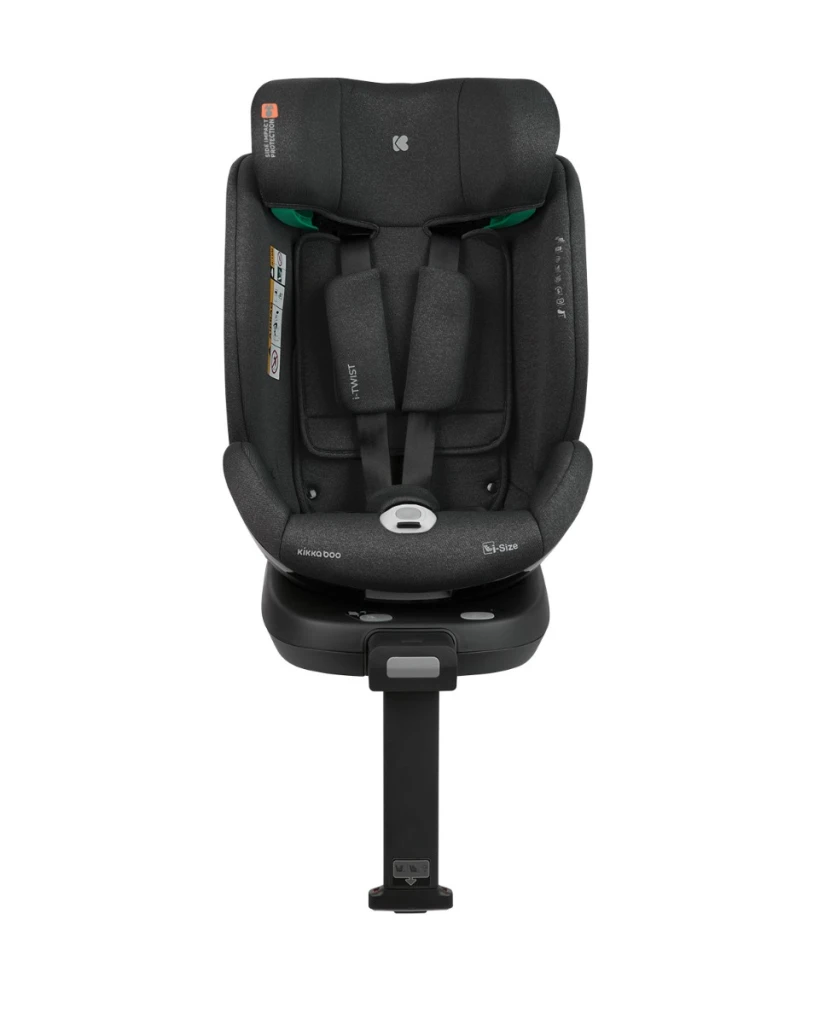 KIKKA BOO AUTOSJEDALICA 40-150CM I-TWIST I-SIZE BLACK