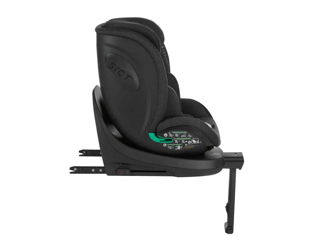 KIKKA BOO AUTOSJEDALICA 40-150CM I-TWIST I-SIZE BLACK