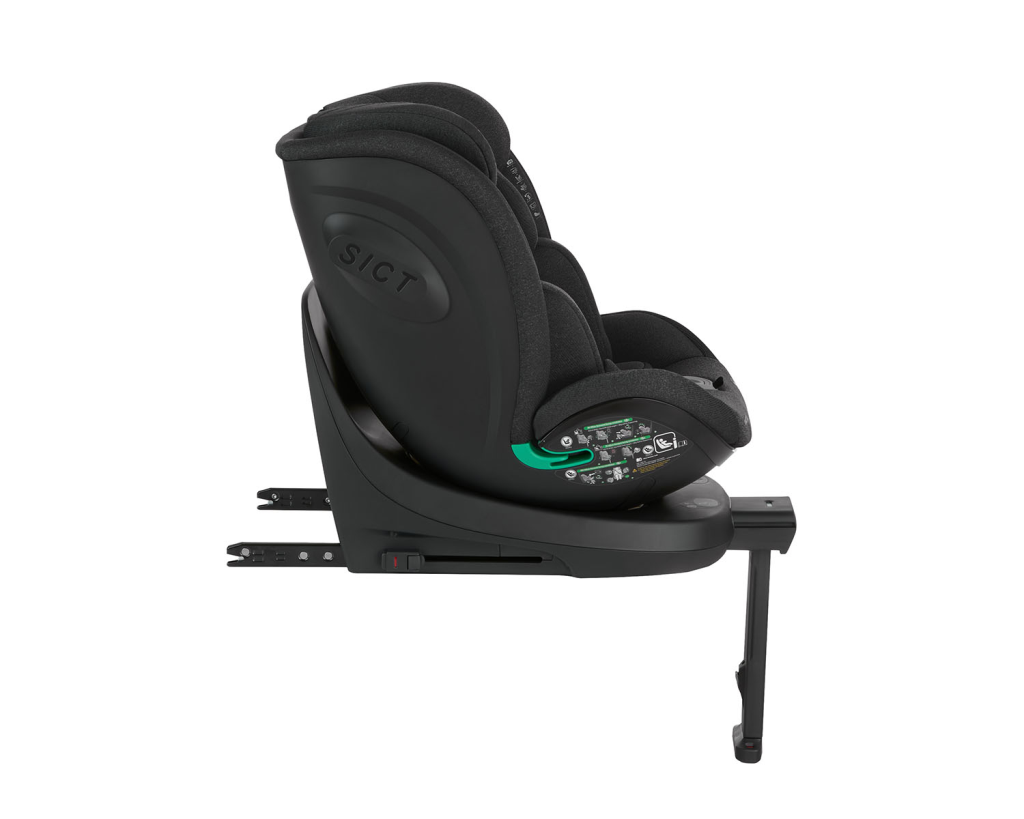 KIKKA BOO AUTOSJEDALICA 40-150CM I-TWIST I-SIZE BLACK