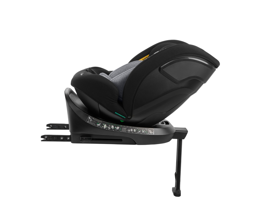 KIKKA BOO AUTOSJEDALICA 40-150CM I-ORBIT I-SIZE,LIGHT GREY