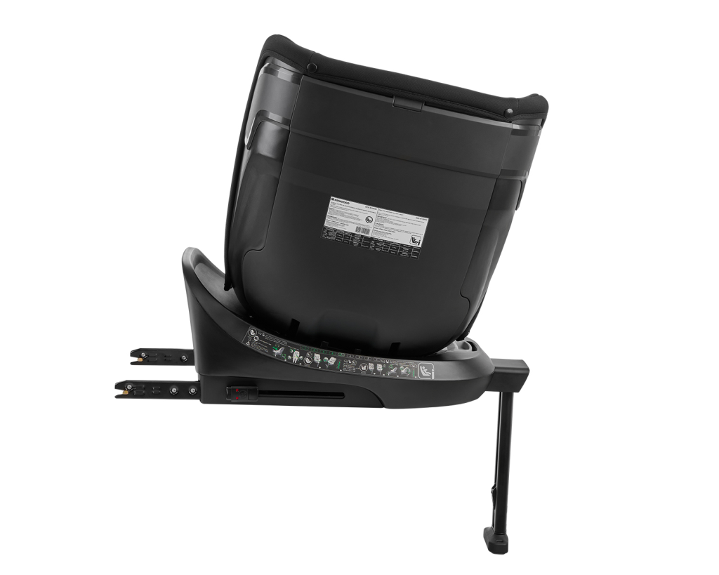 KIKKA BOO AUTOSJEDALICA 40-150CM I-ORBIT I-SIZE,LIGHT GREY