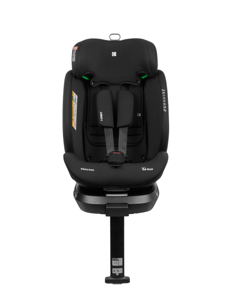 KIKKA BOO AUTOSJEDALICA 40-150CM I-ORBIT I-SIZE,LIGHT GREY