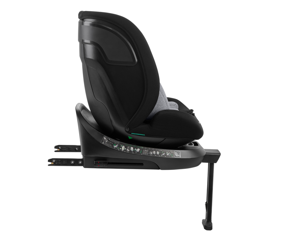 KIKKA BOO AUTOSJEDALICA 40-150CM I-ORBIT I-SIZE,LIGHT GREY