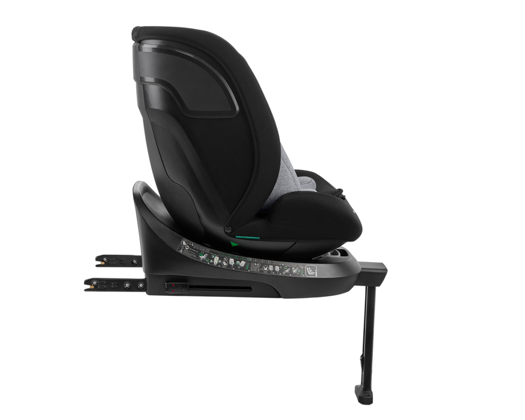 KIKKA BOO AUTOSJEDALICA 40-150CM I-ORBIT I-SIZE,LIGHT GREY