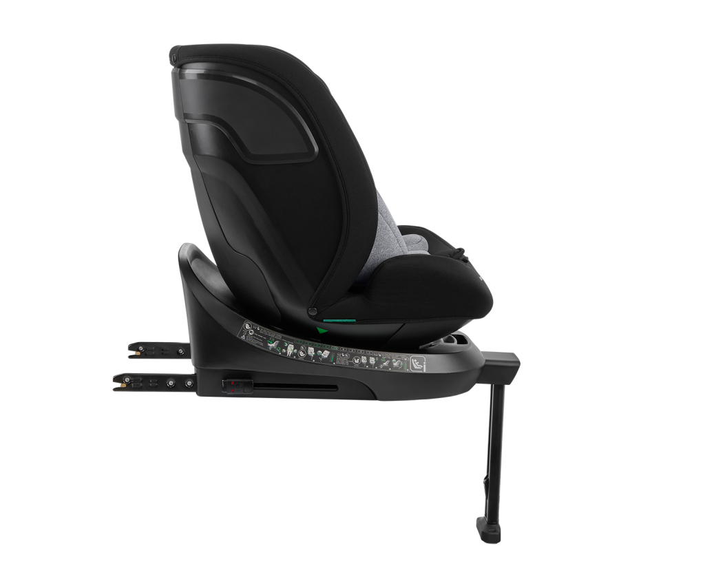 KIKKA BOO AUTOSJEDALICA 40-150CM I-ORBIT I-SIZE,LIGHT GREY