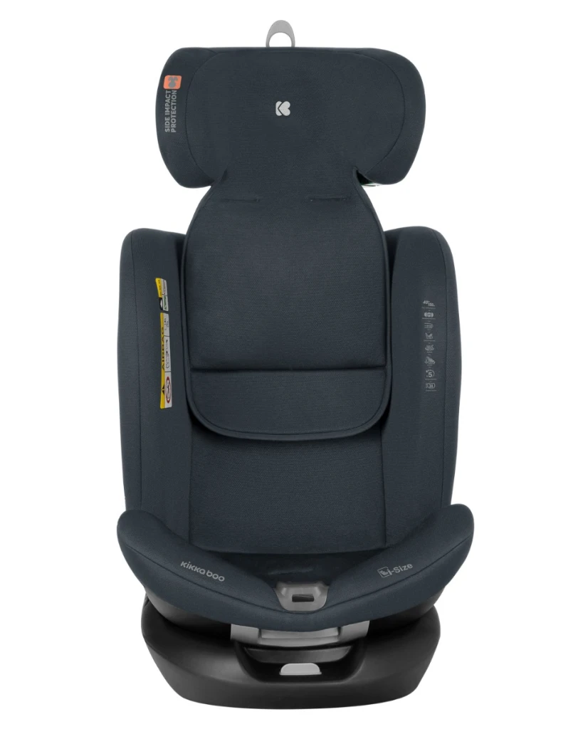 KIKKA BOO AUTOSJEDALICA 40-150CM I-ROLL I-SIZE,DARK GREY