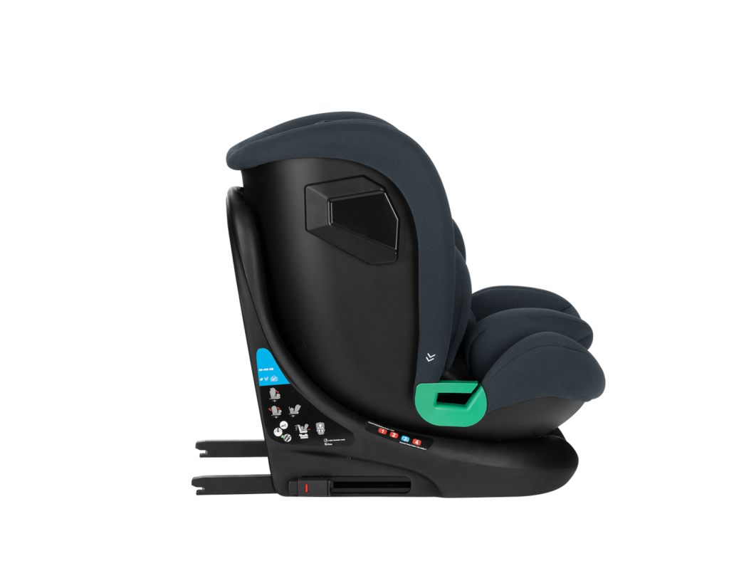 KIKKA BOO AUTOSJEDALICA 40-150CM I-ROLL I-SIZE,DARK GREY