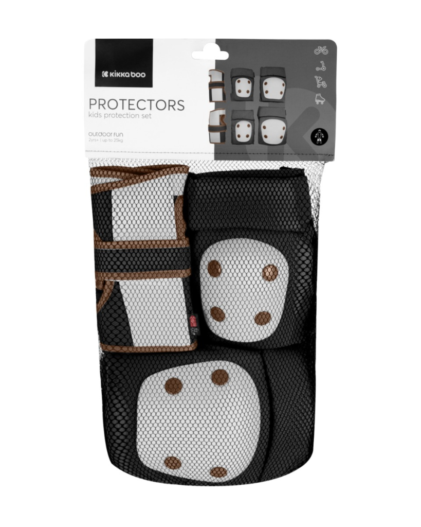 KIKKA BOO ŠTITNICI ZA KOLJENA I LAKTOVE,BLACK