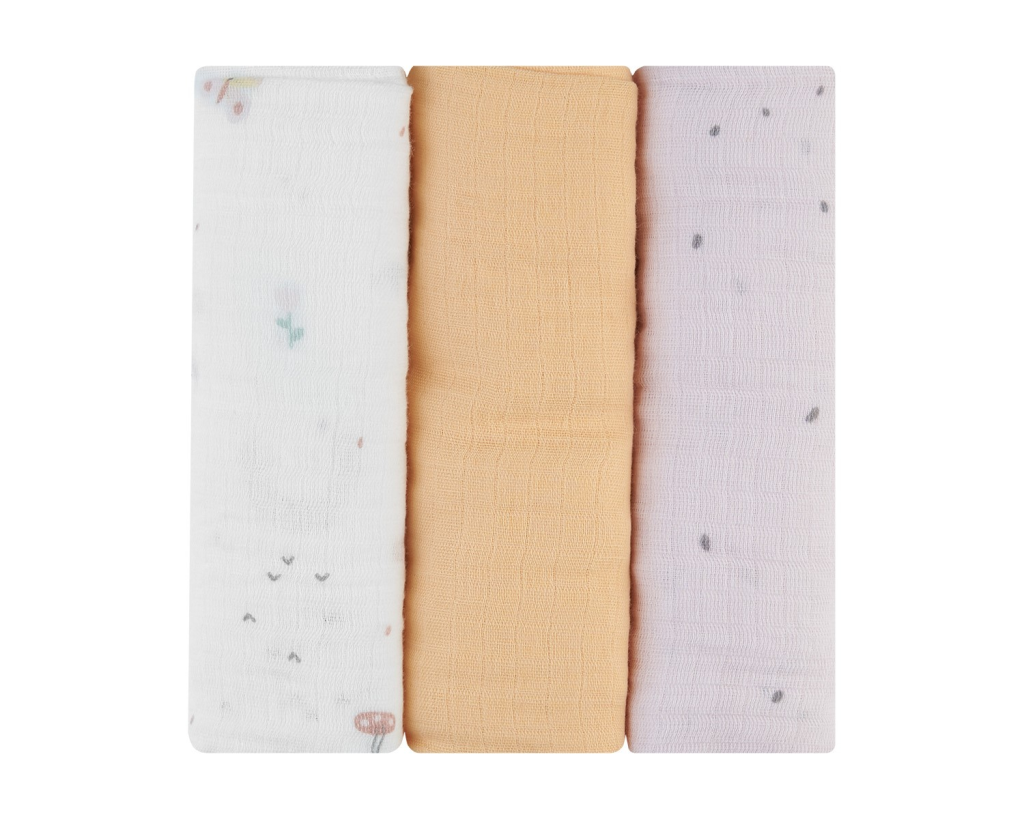 KIKKA BOO MUSLIN SET ZA POVIJANJE 6KOM 75X75CM HEDGE HUGS